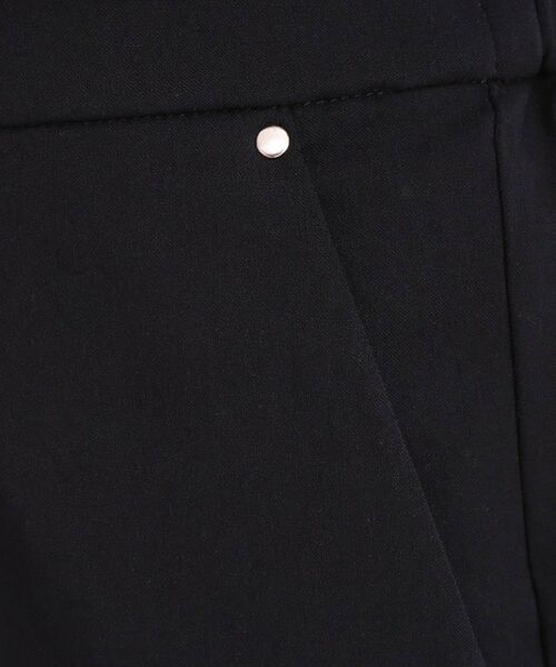 SHOO・LA・RUE / シューラルー パンツ | 【高レビュー/S-LL/ひんやり】ゴールドパーツがアクセント ストレッチワイドパンツ | 詳細7