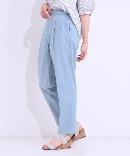 SHOO・LA・RUE / シューラルー パンツ | 【S-LL/ひんやり】ストレッチで穿きやすい テーパードパンツ | 詳細10