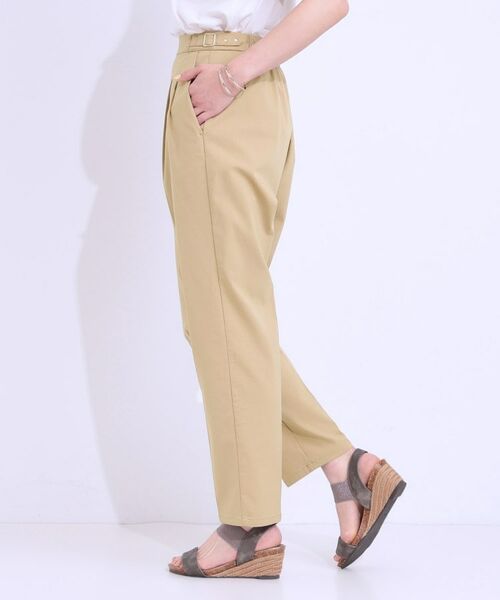 SHOO・LA・RUE / シューラルー パンツ | 【S-LL/ひんやり】ストレッチで穿きやすい テーパードパンツ | 詳細14