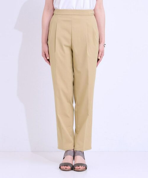 SHOO・LA・RUE / シューラルー パンツ | 【S-LL/ひんやり】ストレッチで穿きやすい テーパードパンツ | 詳細17