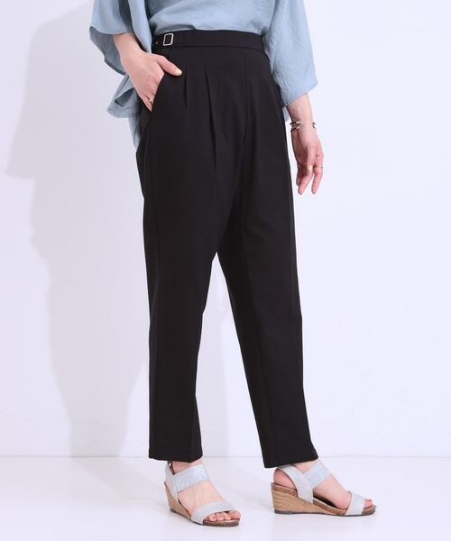 SHOO・LA・RUE / シューラルー パンツ | 【S-LL/ひんやり】ストレッチで穿きやすい テーパードパンツ | 詳細6