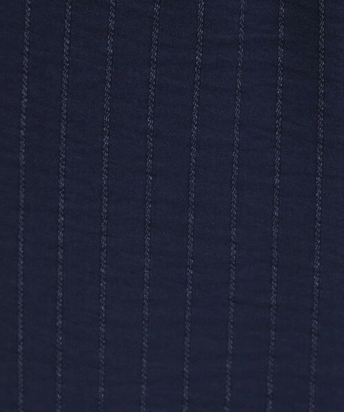 SHOO・LA・RUE / シューラルー ショート・ハーフ・半端丈パンツ | 【着丈選べる/ひんやり】ストライプ見えイージーワイドパンツ | 詳細14