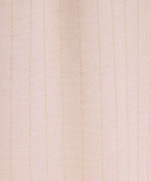 SHOO・LA・RUE / シューラルー ショート・ハーフ・半端丈パンツ | 【着丈選べる/ひんやり】ストライプ見えイージーワイドパンツ | 詳細21