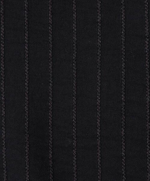 SHOO・LA・RUE / シューラルー ショート・ハーフ・半端丈パンツ | 【着丈選べる/ひんやり】ストライプ見えイージーワイドパンツ | 詳細7