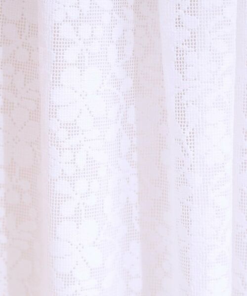 SHOO・LA・RUE / シューラルー ロング・マキシ丈スカート | 【S-LL】メッシュレースが魅力的なフレアスカート | 詳細4