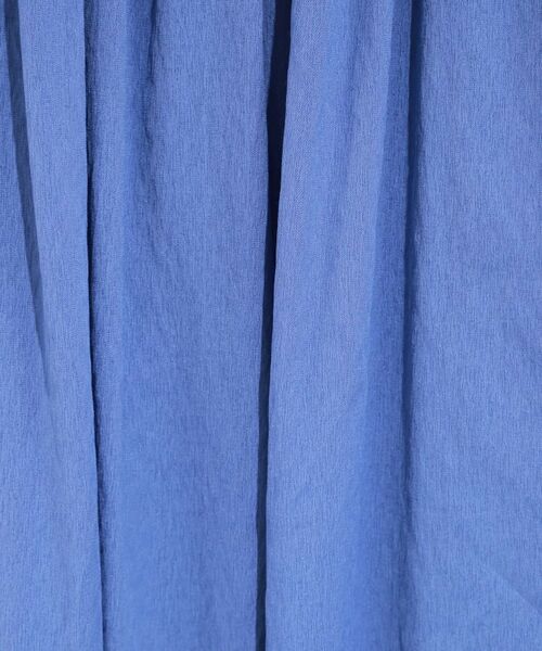 SHOO・LA・RUE / シューラルー ロング・マキシ丈スカート | 【S-LL/セットアップ可/ひんやり】ふんわりさらっと タックフレアスカート | 詳細12