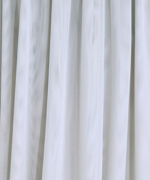 SHOO・LA・RUE / シューラルー ロング・マキシ丈スカート | 【S-LL】歩くたび揺れる姿が美しい とろみチュールスカート | 詳細12