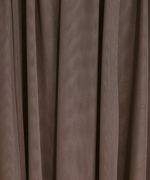 SHOO・LA・RUE / シューラルー ロング・マキシ丈スカート | 【S-LL】歩くたび揺れる姿が美しい とろみチュールスカート | 詳細8