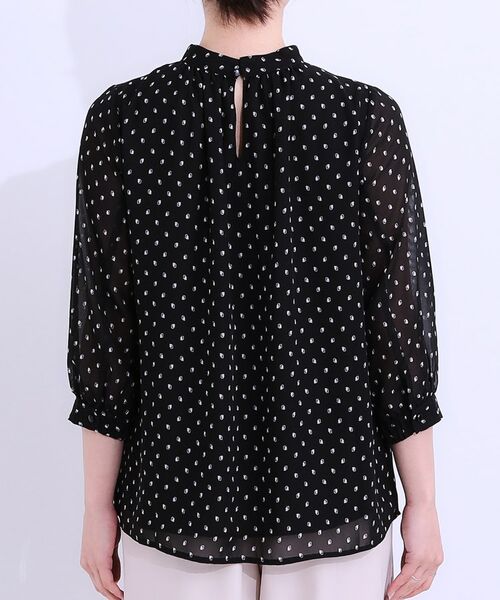 SHOO・LA・RUE / シューラルー シャツ・ブラウス | 【S-LL】首元ギャザーが大人上品な シフォンブラウス | 詳細19