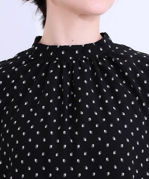 SHOO・LA・RUE / シューラルー シャツ・ブラウス | 【S-LL】首元ギャザーが大人上品な シフォンブラウス | 詳細20