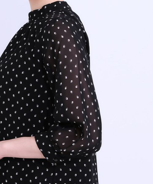 SHOO・LA・RUE / シューラルー シャツ・ブラウス | 【S-LL】首元ギャザーが大人上品な シフォンブラウス | 詳細22