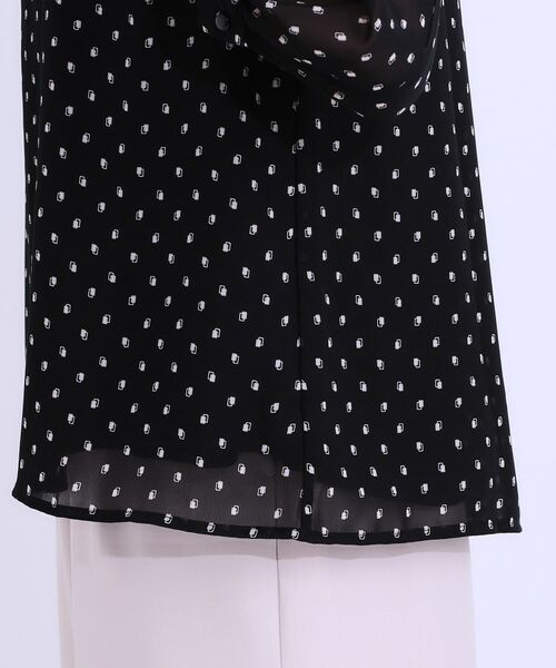 SHOO・LA・RUE / シューラルー シャツ・ブラウス | 【S-LL】首元ギャザーが大人上品な シフォンブラウス | 詳細23