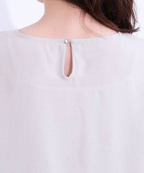 SHOO・LA・RUE / シューラルー シャツ・ブラウス | 【高レビュー/セットアップ可】お袖シャーリング 麻調ブラウス | 詳細19