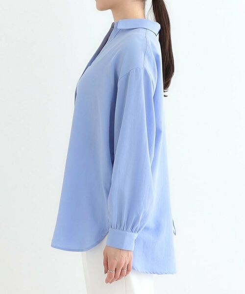 SHOO・LA・RUE / シューラルー シャツ・ブラウス | 【S-LL】後ろ姿も抜かりなく バックレースアップシャツ | 詳細18