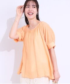 SHOO・LA・RUE / シューラルー シャツ・ブラウス | 【S-LL/2点セット】インせず着られる はしごレース5分袖ブラウス