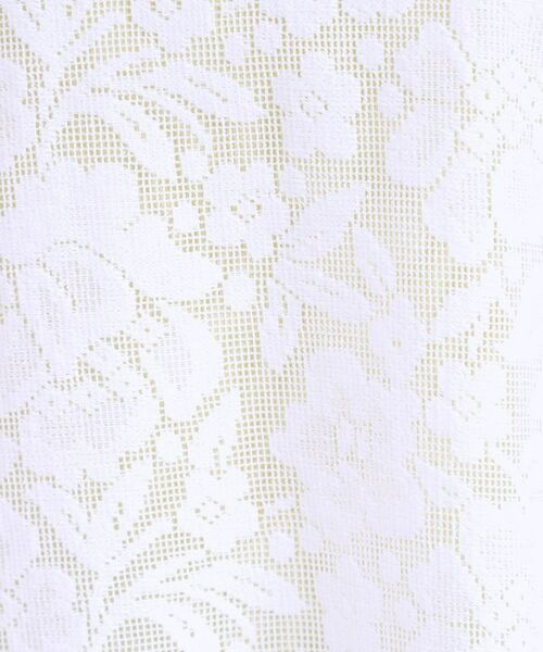 SHOO・LA・RUE / シューラルー カットソー | 【前後2WAY/S-LL】メッシュ×レースがこなれ見え リボントップス | 詳細14