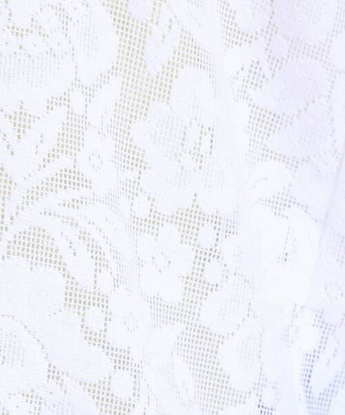 SHOO・LA・RUE / シューラルー カットソー | 【前後2WAY/S-LL】メッシュ×レースがこなれ見え リボントップス | 詳細28