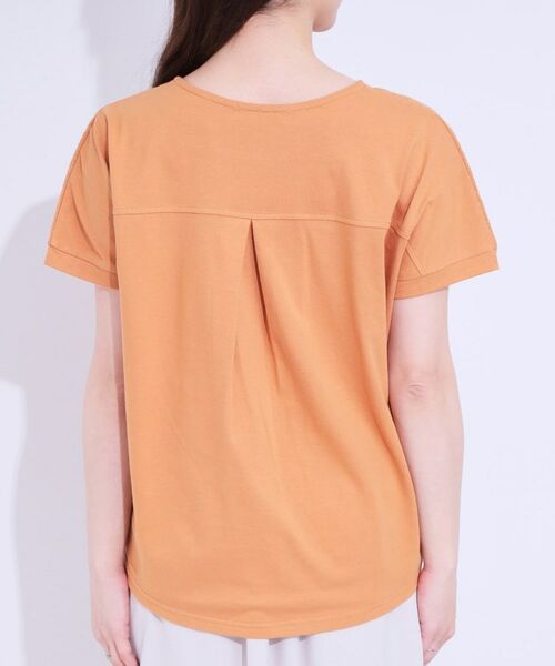 SHOO・LA・RUE / シューラルー カットソー | 【S-LL】一枚でサマ見え フローラル刺繍トップス | 詳細15