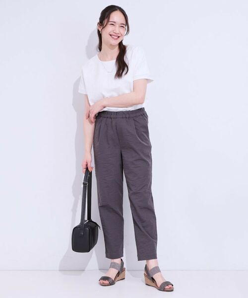 SHOO・LA・RUE / シューラルー カットソー | 【S-LL】一枚でサマ見え フローラル刺繍トップス | 詳細3