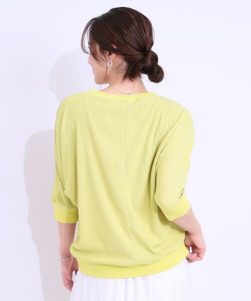 SHOO・LA・RUE / シューラルー カットソー | ゆるシルエットが心地よい リブドルマントップス | 詳細10