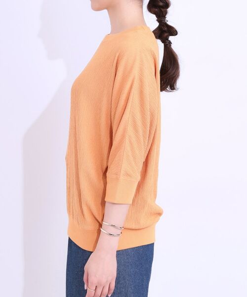 SHOO・LA・RUE / シューラルー カットソー | ゆるシルエットが心地よい リブドルマントップス | 詳細22