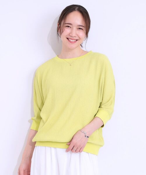 SHOO・LA・RUE / シューラルー カットソー | ゆるシルエットが心地よい リブドルマントップス | 詳細9