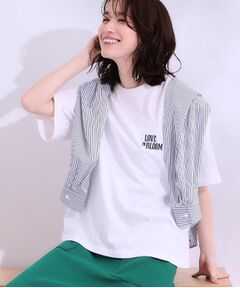 SHOO・LA・RUE / シューラルー Tシャツ | 【選べる4柄】コットンプリントロゴTシャツ