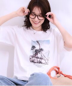 SHOO・LA・RUE / シューラルー Tシャツ | 【選べる4柄】コットンプリントロゴTシャツ