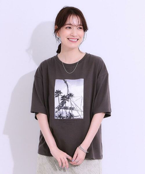 SHOO・LA・RUE / シューラルー Tシャツ | 【選べる4柄】コットンプリントロゴTシャツ | 詳細1