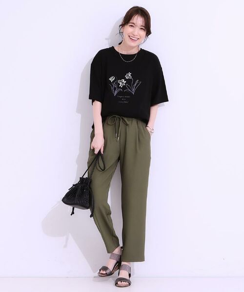 SHOO・LA・RUE / シューラルー Tシャツ | 【選べる4柄】コットンプリントロゴTシャツ | 詳細15