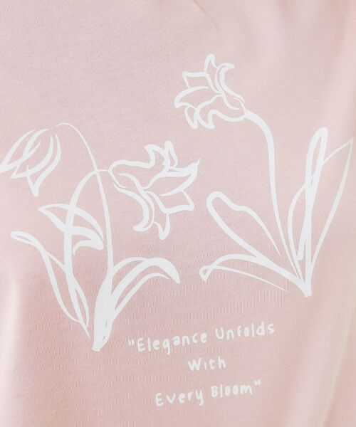 SHOO・LA・RUE / シューラルー Tシャツ | 【選べる4柄】コットンプリントロゴTシャツ | 詳細20