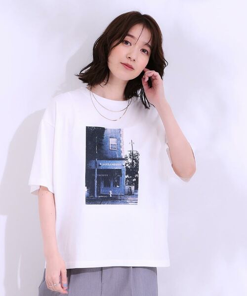 SHOO・LA・RUE / シューラルー Tシャツ | 【選べる4柄】コットンプリントロゴTシャツ | 詳細25