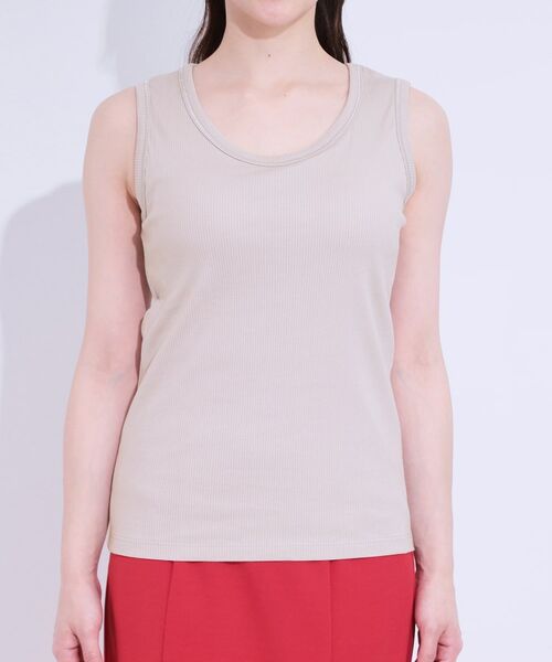 SHOO・LA・RUE / シューラルー キャミソール・チューブトップ | カップ付きテレコタンクトップ | 詳細13