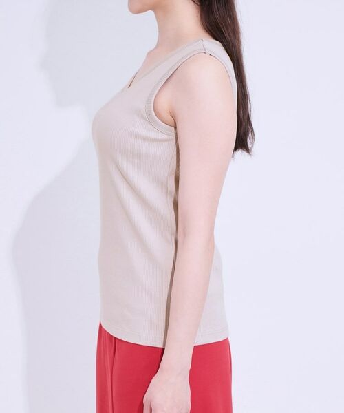 SHOO・LA・RUE / シューラルー キャミソール・チューブトップ | カップ付きテレコタンクトップ | 詳細14