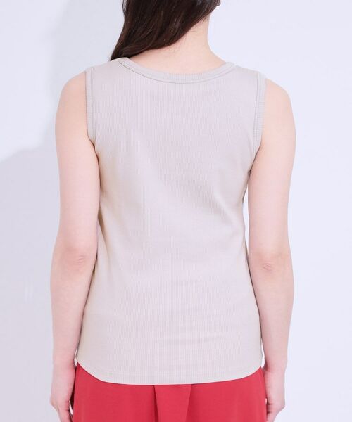SHOO・LA・RUE / シューラルー キャミソール・チューブトップ | カップ付きテレコタンクトップ | 詳細15