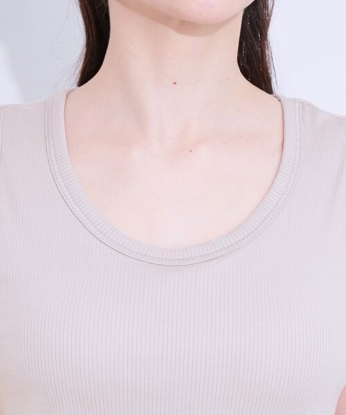 SHOO・LA・RUE / シューラルー キャミソール・チューブトップ | カップ付きテレコタンクトップ | 詳細16