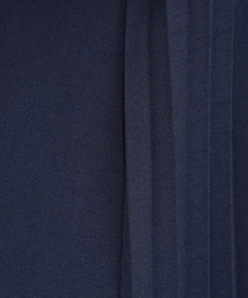 SHOO・LA・RUE / シューラルー ベスト | 【S-LL/体型カバー】後ろ姿もきれい見え バックプリーツジレ | 詳細4