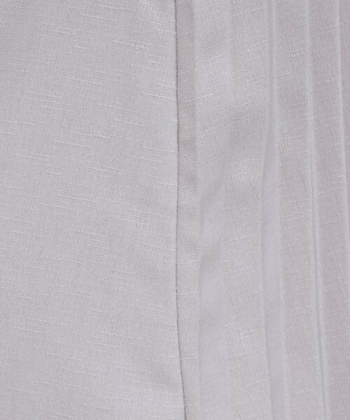 SHOO・LA・RUE / シューラルー ベスト | 【S-LL/体型カバー】後ろ姿もきれい見え バックプリーツジレ | 詳細8