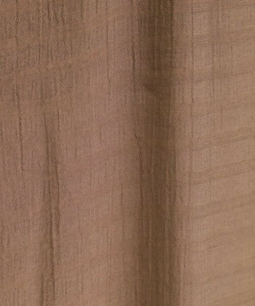 SHOO・LA・RUE / シューラルー ミニ丈・ひざ丈ワンピース | さらさら ドビーギャザー シャツワンピース | 詳細4