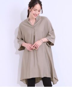 SHOO・LA・RUE / シューラルー チュニック | 【洗える/S-LL/ひんやり】ゆったりチュニックワンピース