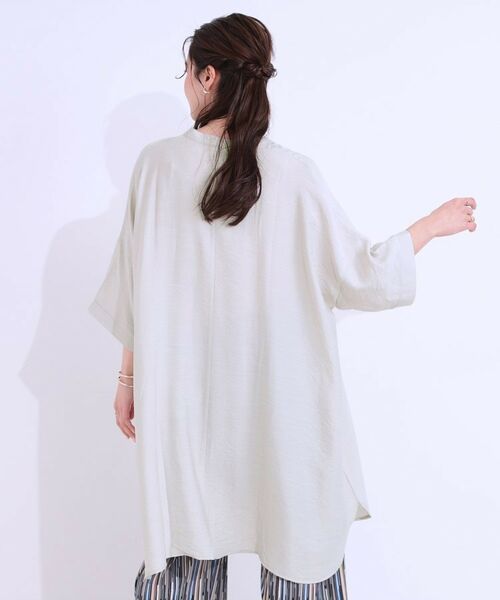 SHOO・LA・RUE / シューラルー チュニック | 【洗える/S-LL/ひんやり】ゆったりチュニックワンピース | 詳細10