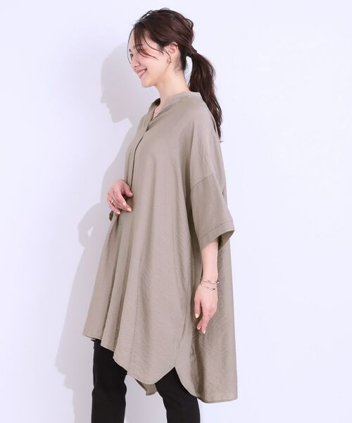 SHOO・LA・RUE / シューラルー チュニック | 【洗える/S-LL/ひんやり】ゆったりチュニックワンピース | 詳細14