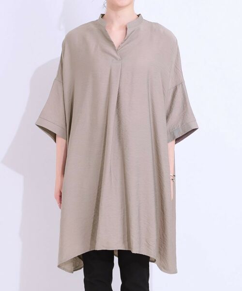 SHOO・LA・RUE / シューラルー チュニック | 【洗える/S-LL/ひんやり】ゆったりチュニックワンピース | 詳細17