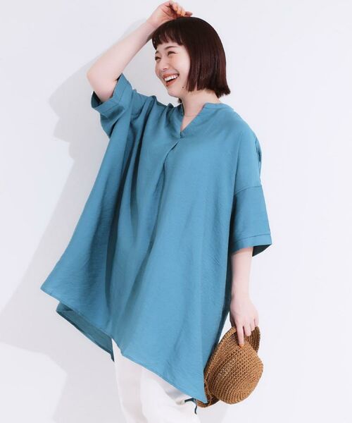 SHOO・LA・RUE / シューラルー チュニック | 【洗える/S-LL/ひんやり】ゆったりチュニックワンピース | 詳細25