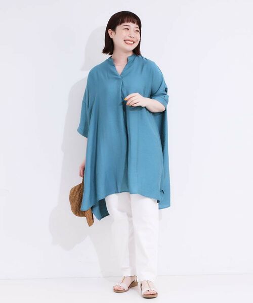 SHOO・LA・RUE / シューラルー チュニック | 【洗える/S-LL/ひんやり】ゆったりチュニックワンピース | 詳細26