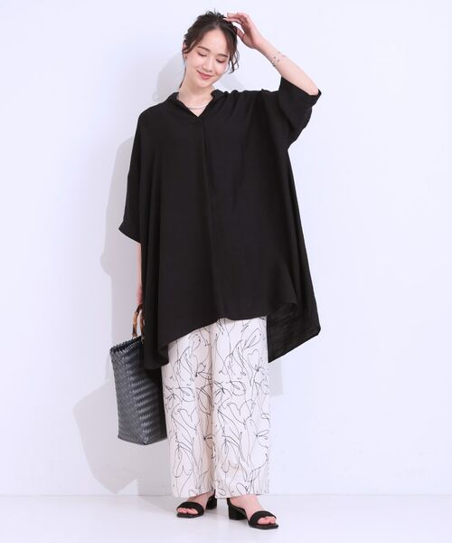 SHOO・LA・RUE / シューラルー チュニック | 【洗える/S-LL/ひんやり】ゆったりチュニックワンピース | 詳細3