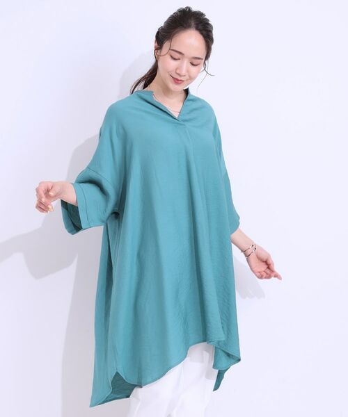 SHOO・LA・RUE / シューラルー チュニック | 【洗える/S-LL/ひんやり】ゆったりチュニックワンピース | 詳細5