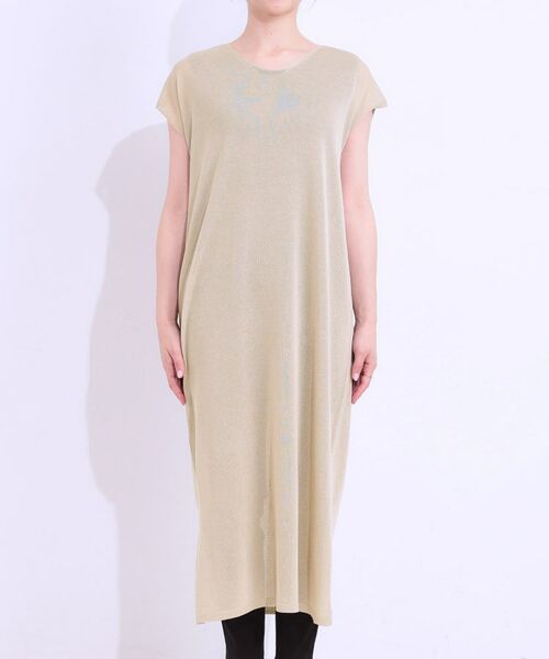 SHOO・LA・RUE / シューラルー ロング・マキシ丈ワンピース | 【洗える/S-LL】大人のシアーニットワンピース | 詳細13