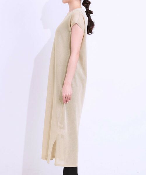 SHOO・LA・RUE / シューラルー ロング・マキシ丈ワンピース | 【洗える/S-LL】大人のシアーニットワンピース | 詳細14