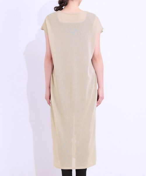 SHOO・LA・RUE / シューラルー ロング・マキシ丈ワンピース | 【洗える/S-LL】大人のシアーニットワンピース | 詳細15